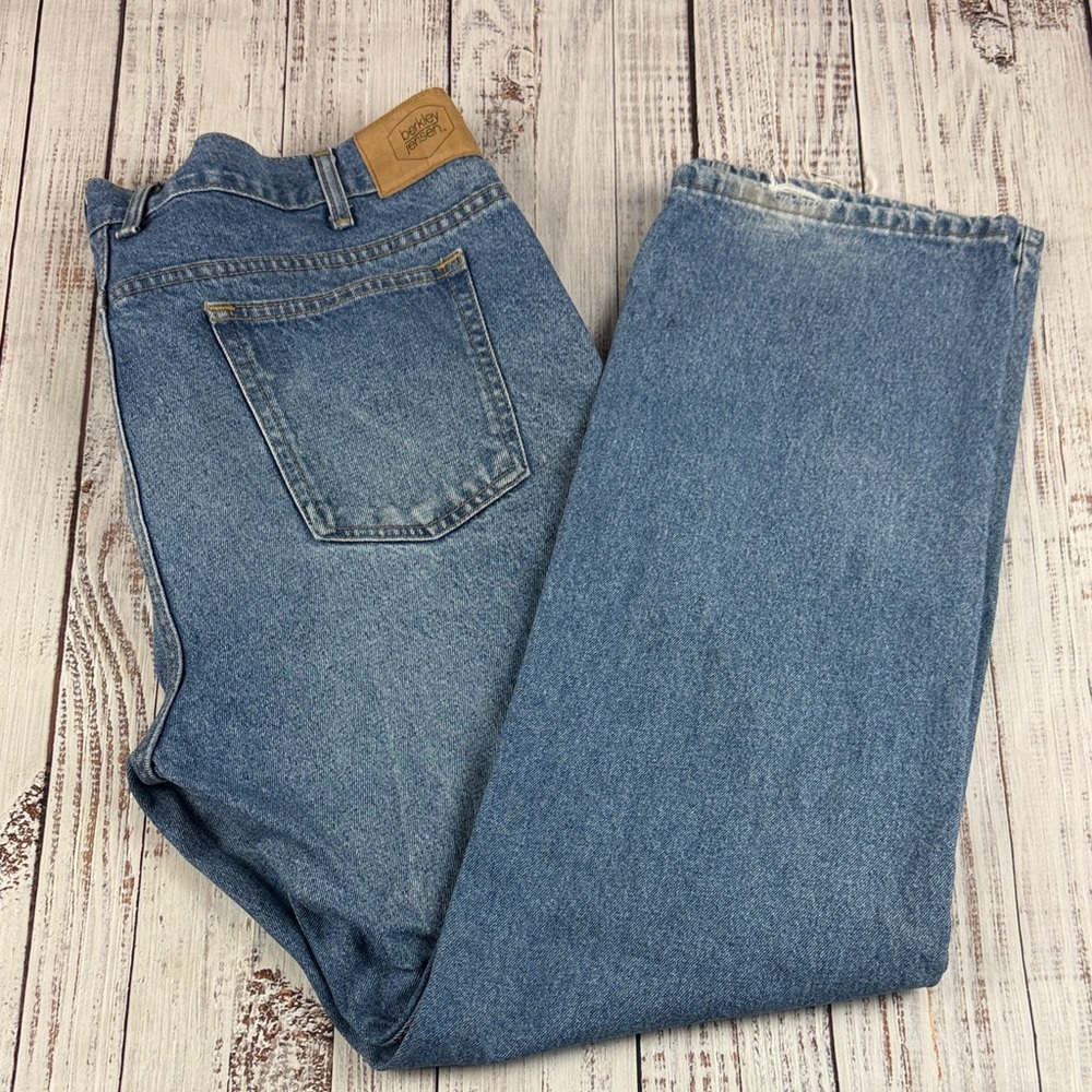 Berkley Jensen Blue Relaxed Jeans Size 40 X 32 - Picture 10 of 11